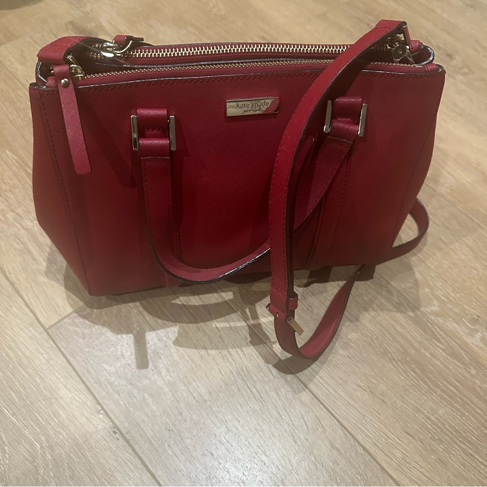 Kate spade red tote